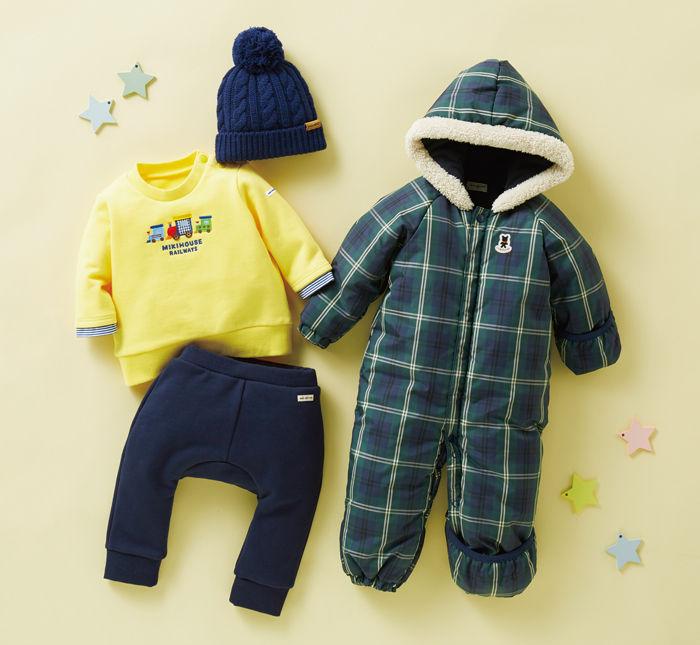 秋冬におすすめ、男の子用のあったかアイテム