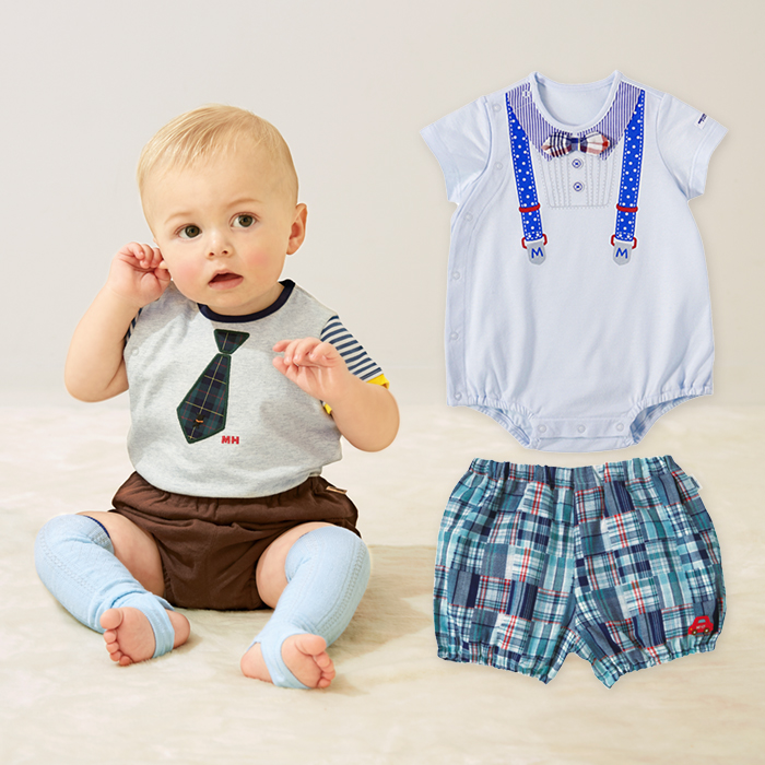 男の子用ボディシャツ、ブルマ