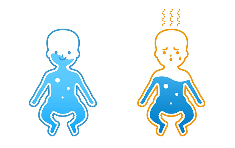 熱中症かなと思ったら、まずは涼しい場所へ