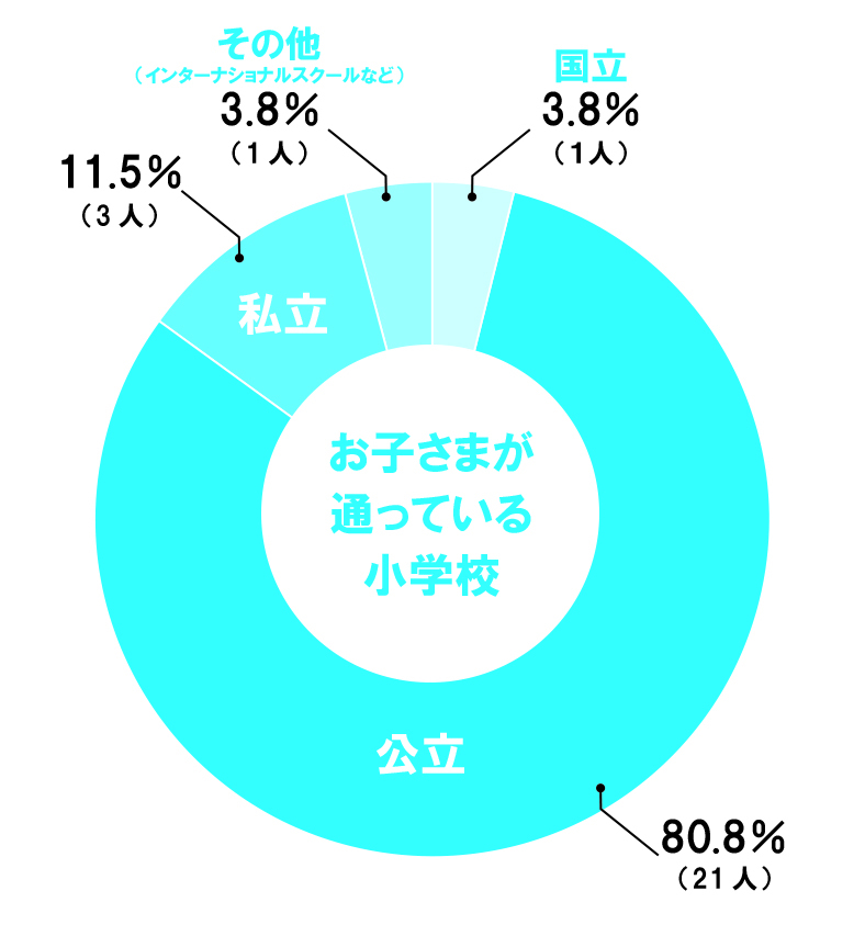 【通っている小学校】円グラフ⑩ (1)