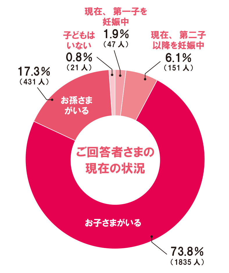 【現在の状況】円グラフ②